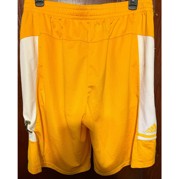 vermont catamounts adidas shorts men size L yellow ncaa - Picture 1 of 8